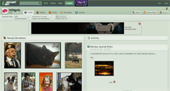 Desktop Screenshot of milligelic.deviantart.com