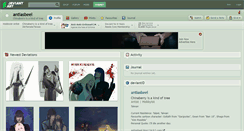 Desktop Screenshot of antiasbeel.deviantart.com