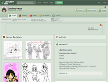 Tablet Screenshot of danime-ness.deviantart.com