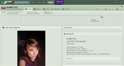 Desktop Screenshot of luvlife1122.deviantart.com