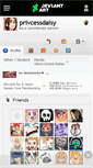 Mobile Screenshot of privcessdaisy.deviantart.com