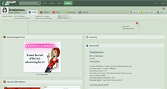 Desktop Screenshot of emacartoon.deviantart.com