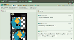 Desktop Screenshot of koui.deviantart.com