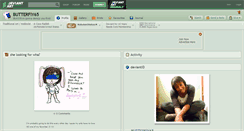 Desktop Screenshot of butterfly65.deviantart.com