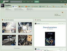Tablet Screenshot of funebra.deviantart.com