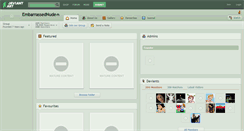 Desktop Screenshot of embarrassednude.deviantart.com