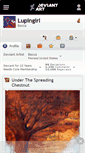 Mobile Screenshot of lupingirl.deviantart.com