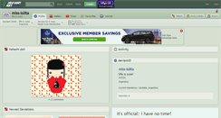 Desktop Screenshot of miss-lolita.deviantart.com