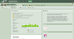 Desktop Screenshot of mmd-academy.deviantart.com