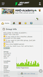 Mobile Screenshot of mmd-academy.deviantart.com