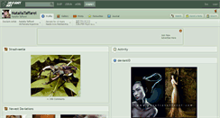 Desktop Screenshot of nataliataffarel.deviantart.com