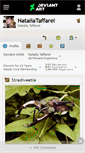 Mobile Screenshot of nataliataffarel.deviantart.com