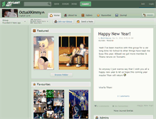 Tablet Screenshot of octusxkimmy.deviantart.com