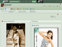 Tablet Screenshot of buruyuuko.deviantart.com