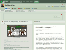 Tablet Screenshot of koristoryteller.deviantart.com