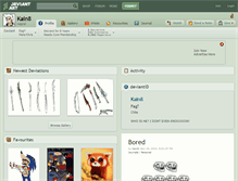Tablet Screenshot of kain8.deviantart.com
