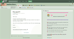 Desktop Screenshot of katyperryfans.deviantart.com