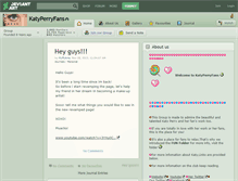 Tablet Screenshot of katyperryfans.deviantart.com