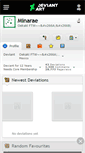 Mobile Screenshot of minarae.deviantart.com