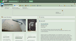 Desktop Screenshot of glasslessminds.deviantart.com