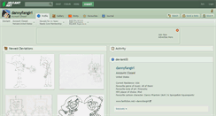 Desktop Screenshot of dannyfangirl.deviantart.com