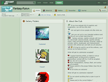 Tablet Screenshot of fantasy-furs.deviantart.com