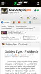 Mobile Screenshot of amandataylor.deviantart.com