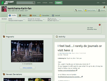 Tablet Screenshot of kamichama-karin-fan.deviantart.com