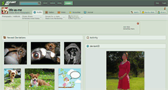 Desktop Screenshot of life-as-me.deviantart.com
