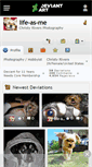Mobile Screenshot of life-as-me.deviantart.com