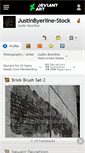 Mobile Screenshot of justinbyerline-stock.deviantart.com
