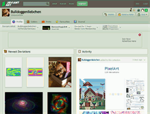 Tablet Screenshot of bulldoggenliebchen.deviantart.com