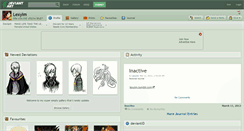 Desktop Screenshot of lexyim.deviantart.com