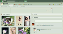 Desktop Screenshot of fantom89.deviantart.com