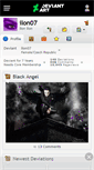 Mobile Screenshot of ilon07.deviantart.com
