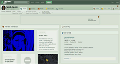 Desktop Screenshot of jacob-lavoie.deviantart.com