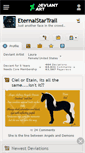 Mobile Screenshot of eternalstartrail.deviantart.com