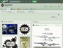 Tablet Screenshot of guardnacho.deviantart.com