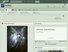 Tablet Screenshot of farothiel.deviantart.com