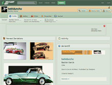 Tablet Screenshot of bebiduncho.deviantart.com
