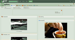Desktop Screenshot of madpiano.deviantart.com