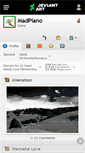 Mobile Screenshot of madpiano.deviantart.com
