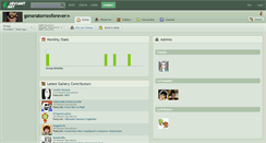 Desktop Screenshot of generatorrexforever.deviantart.com