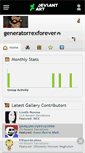 Mobile Screenshot of generatorrexforever.deviantart.com
