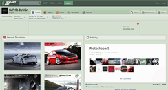 Desktop Screenshot of nefret-design.deviantart.com