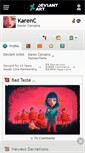 Mobile Screenshot of karenc.deviantart.com