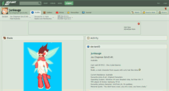 Desktop Screenshot of junkauge.deviantart.com