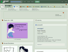 Tablet Screenshot of envysgurl.deviantart.com
