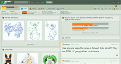 Desktop Screenshot of notmolo.deviantart.com