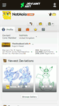 Mobile Screenshot of notmolo.deviantart.com